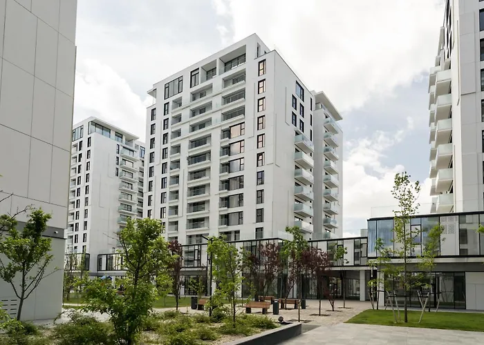 Apartamento Luxury 1br Entire Fast Wifi In One Cotroceni *