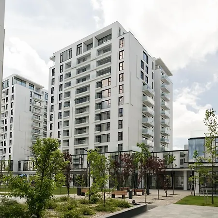 Apartmán Luxury 1br Entire Fast Wifi In One Cotroceni *