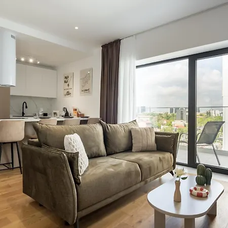 Daire Luxury 1br Entire Fast Wifi In One Cotroceni Bükreş